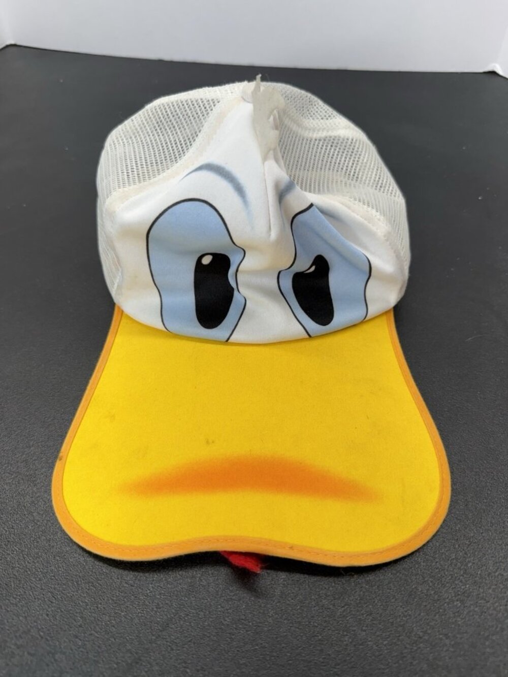 Vintage Donald Duck SnapBack Hat Disneyland Mesh Cap Atlas Souvenir WDP